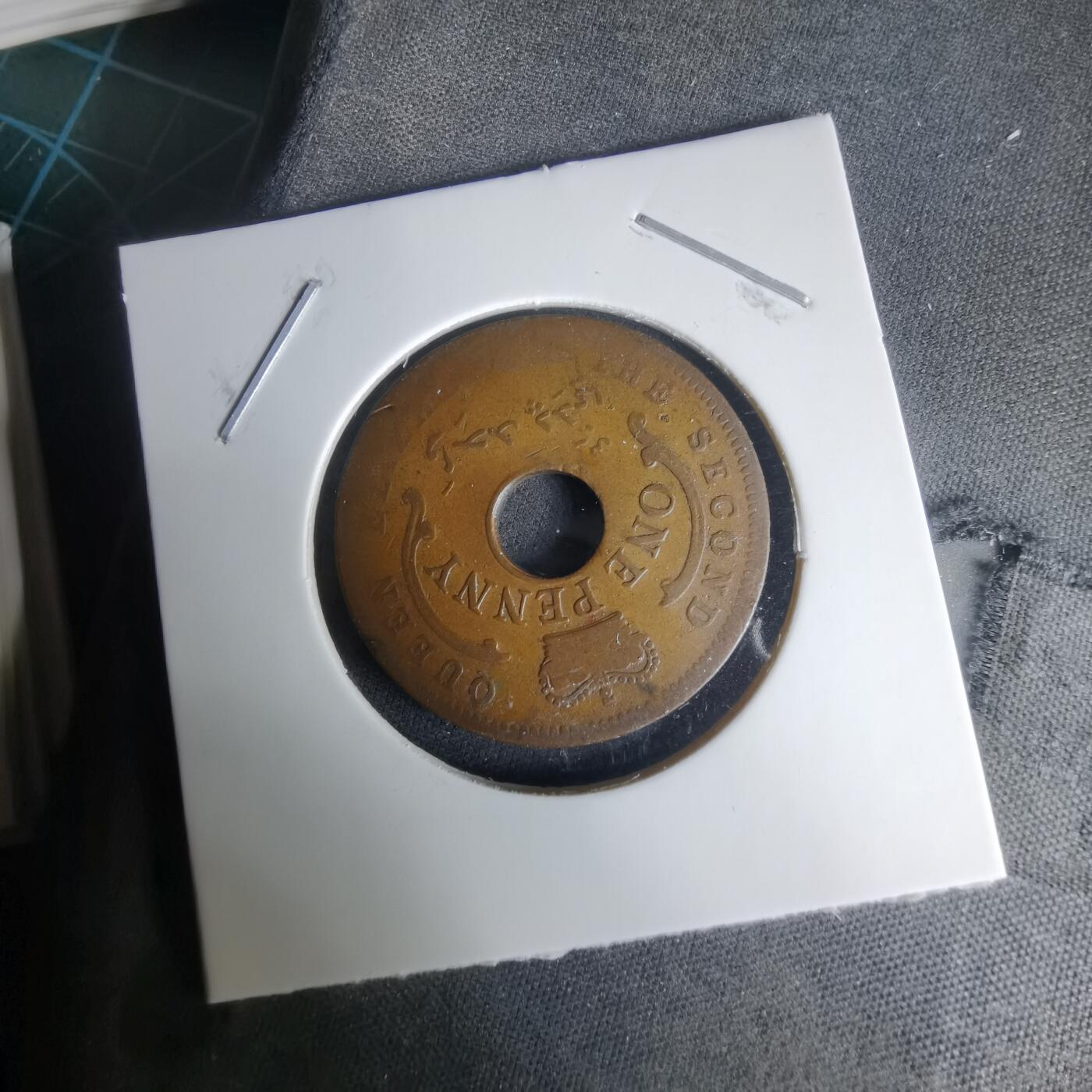 沼泽如烟--第1024场 尼日利亚1959年1便士