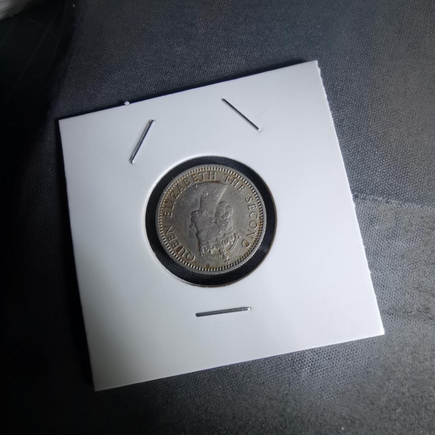 沼泽如烟--第1023场 斐济1961年6便士