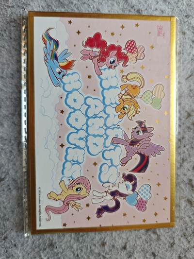【随心含颖卡拍56期】卡游/集卡社/卡卡沃 抽卡机专场拍卖【无佣金】 - 卡游 小马宝莉 色纸 大合照