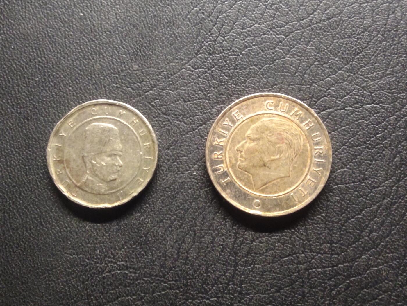 荟藏特别场次第八期——“社长的硬币堆” 土耳其硬币两个