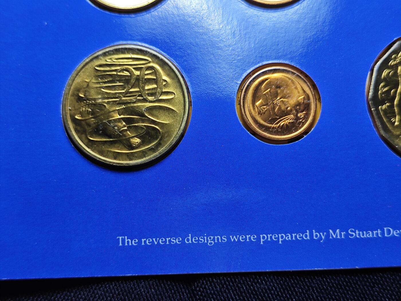 KK钱币收藏小铺   套币专场 2月预留时间 周末发货  1984澳大利亚清年套币