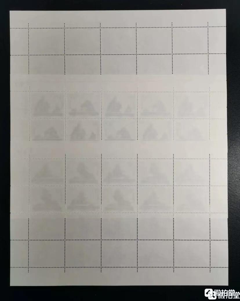 “盆景”大版1套3张。