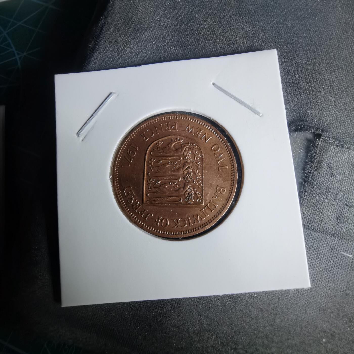 沼泽如烟--第1025场 泽西1971年2便士