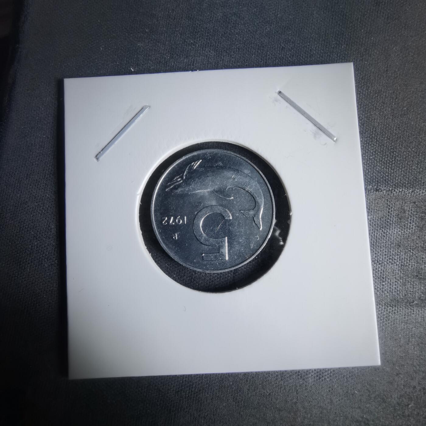 沼泽如烟--第1024场 意大利1972年5里拉