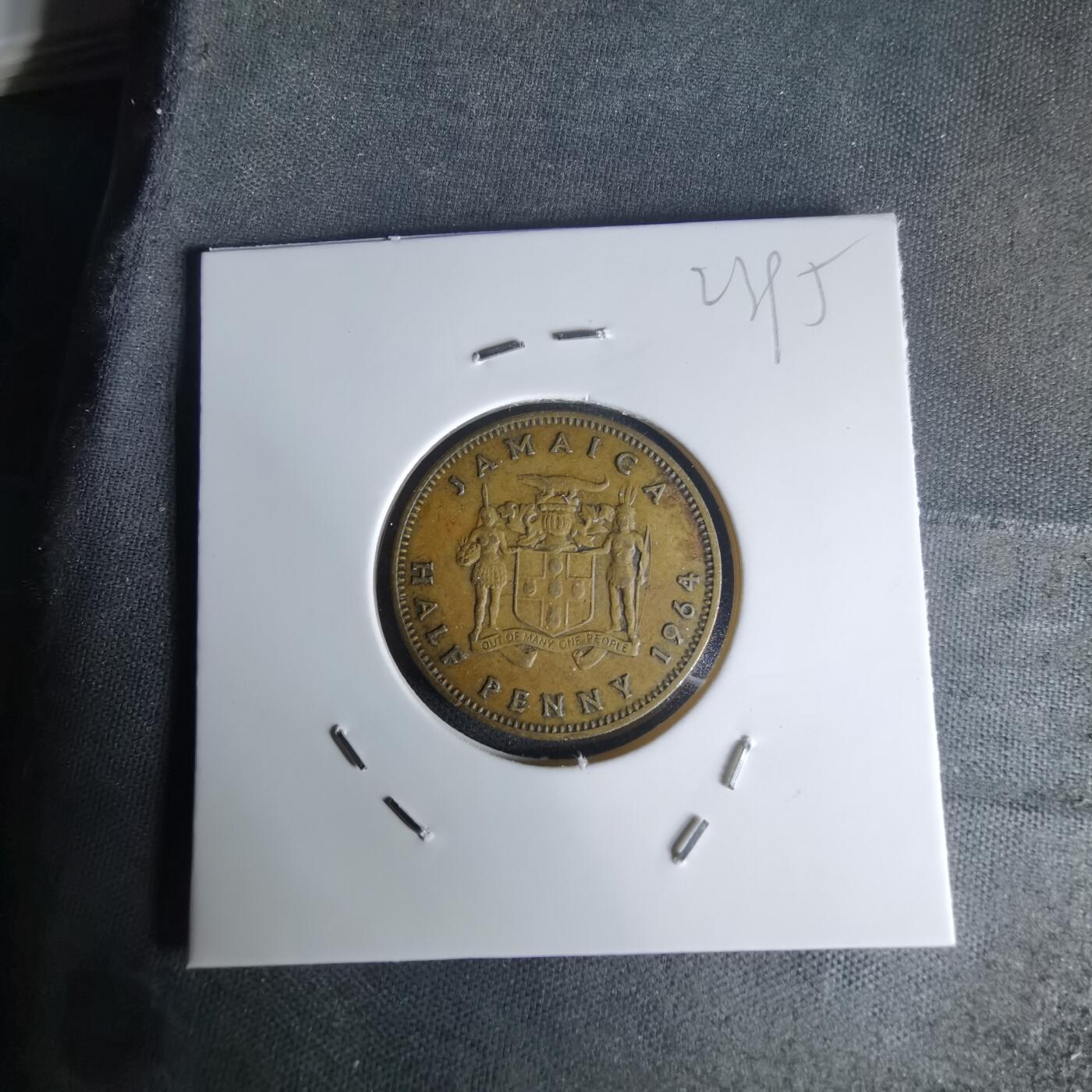 沼泽如烟--第1023场 牙买加1964年半便士