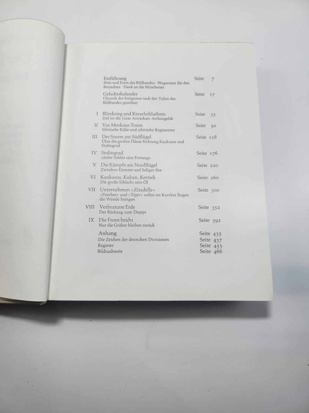 南水社第3次拍卖 春季专场 战史书籍 俄罗斯战争士兵的镜头Ullstein出版社 非常多图片十分完整二战德军部队识别图 很厚重