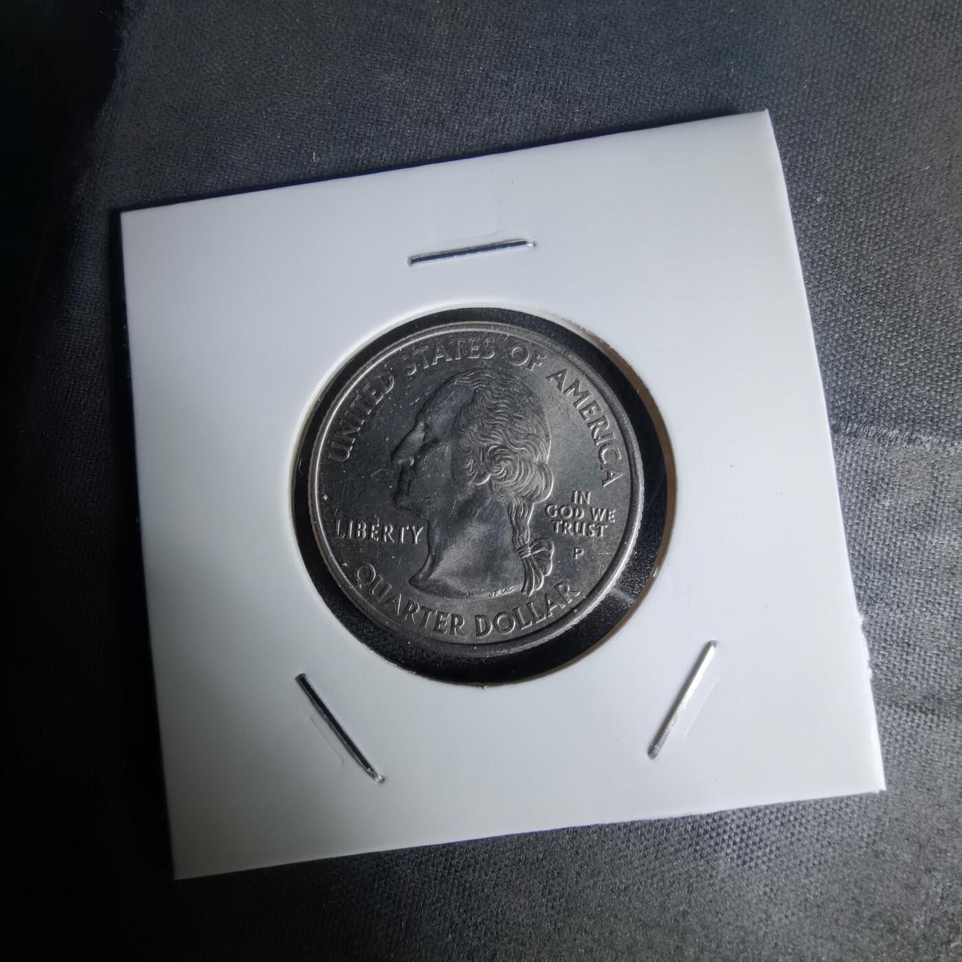 沼泽如烟--第1023场 美国2002年25分纪念币