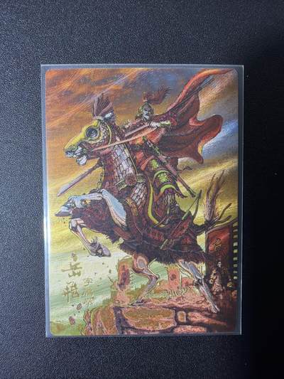 NO.27 好又多金牌大场，每周一站式配齐，方便凑单！（周6晚9点截拍，卖家送拍0抽成！） - 鼎好卡牌 龙耀忠烈 岳飞 粗闪