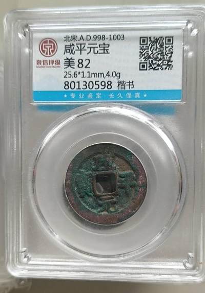 同乐放漏，亏本处理，无佣金 - 非常稀少咸平元宝一枚
