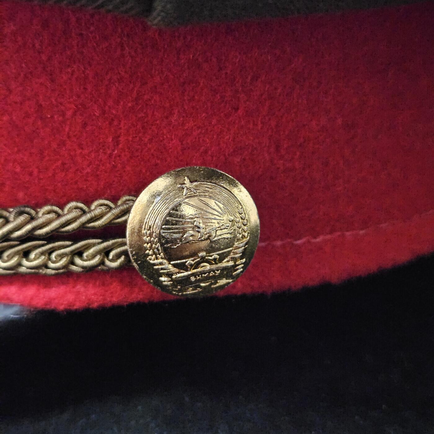 0元起拍勋章 第339期 咸鱼国勋章拍卖专场 3月18日（周三）下午6：00开始 蒙古将官大檐帽 58.5CM