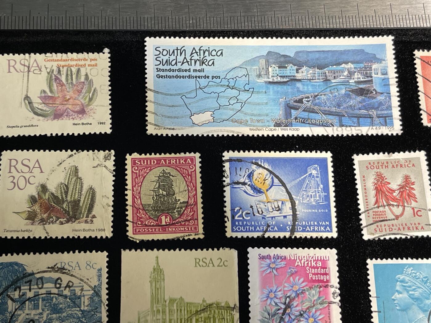 🪙北京琉璃厂-京城古泉汇🪙春季钱币邮票杂项专场拍卖-第一期 英联邦国家邮票一组✉️南非+英国+津巴布韦