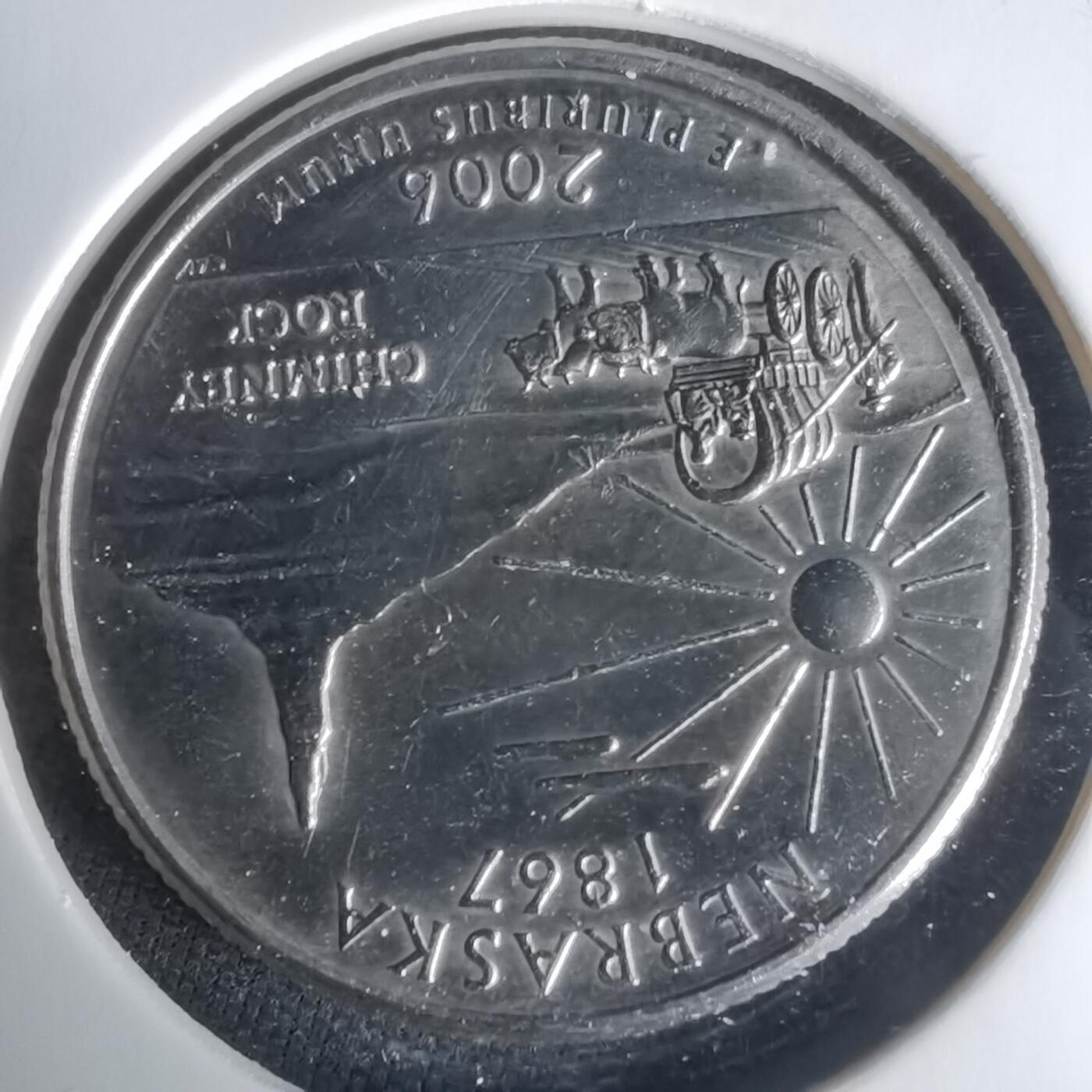 沼泽如烟--第1024场 美国2006年25分纪念币