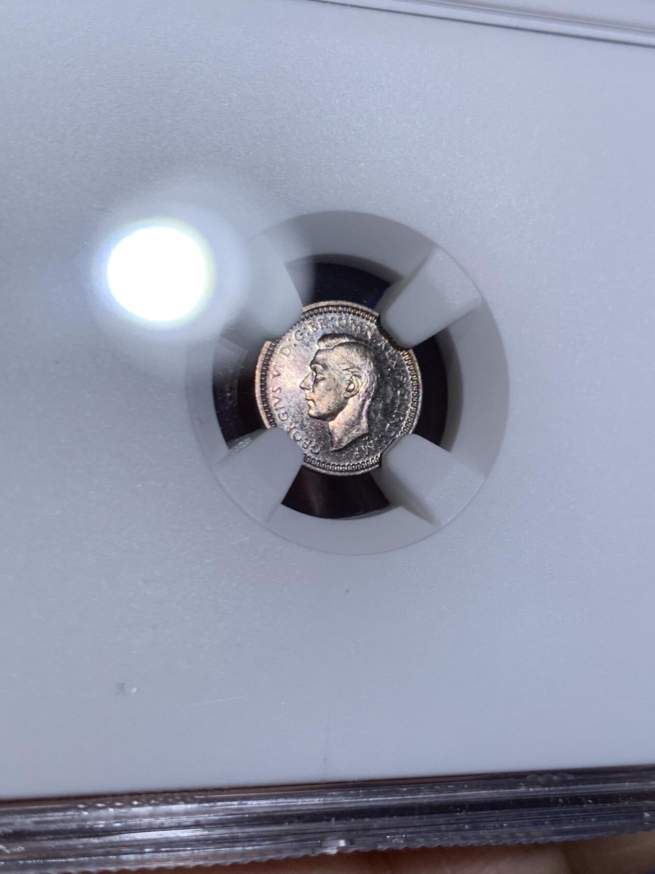 《竞宝斋》第470场 周日，周一，周二 3场连拍 （全场包邮）欢迎送拍 四枚一组 NGC PF64-66 英国1937年乔治六世精制濯足银币一套