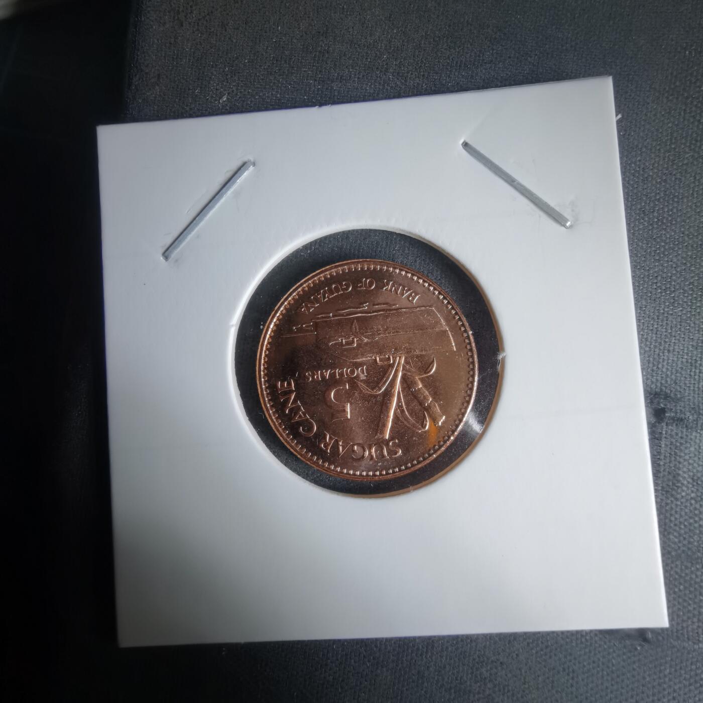 沼泽如烟--第1024场 圭亚那2019年5元