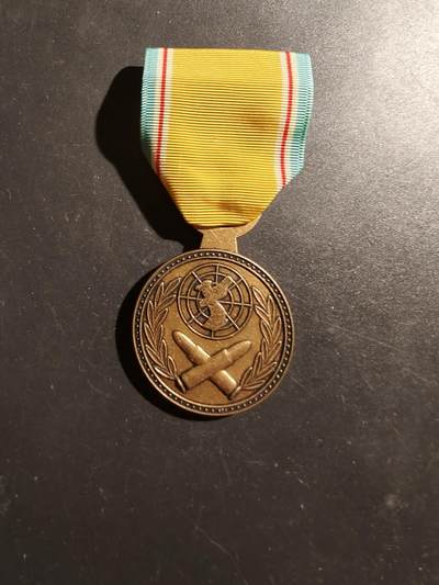 老王徽章第187期 - 韩国韩战服役奖章    美国人版本