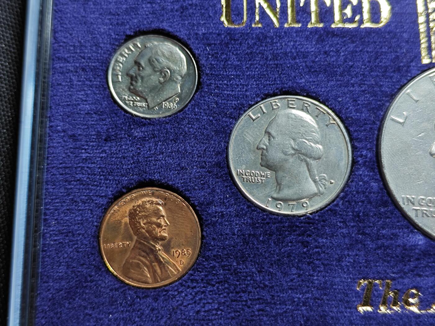 KK钱币收藏小铺   套币专场 2月预留时间 周末发货  美国大小面值一套