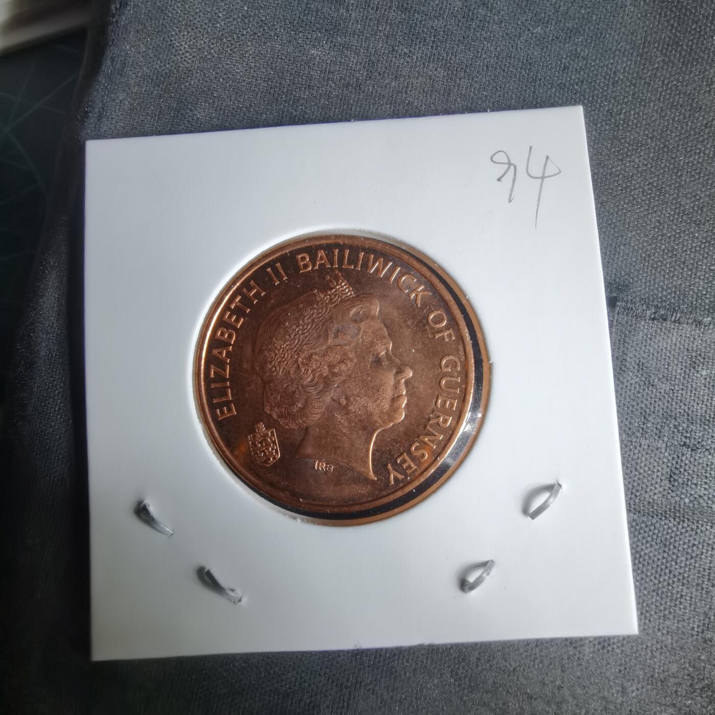 沼泽如烟--第1024场 根西2012年2便士