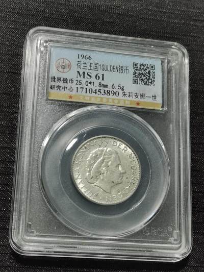 天下钱庄专场欢迎参拍 - 荷兰朱丽安娜银币