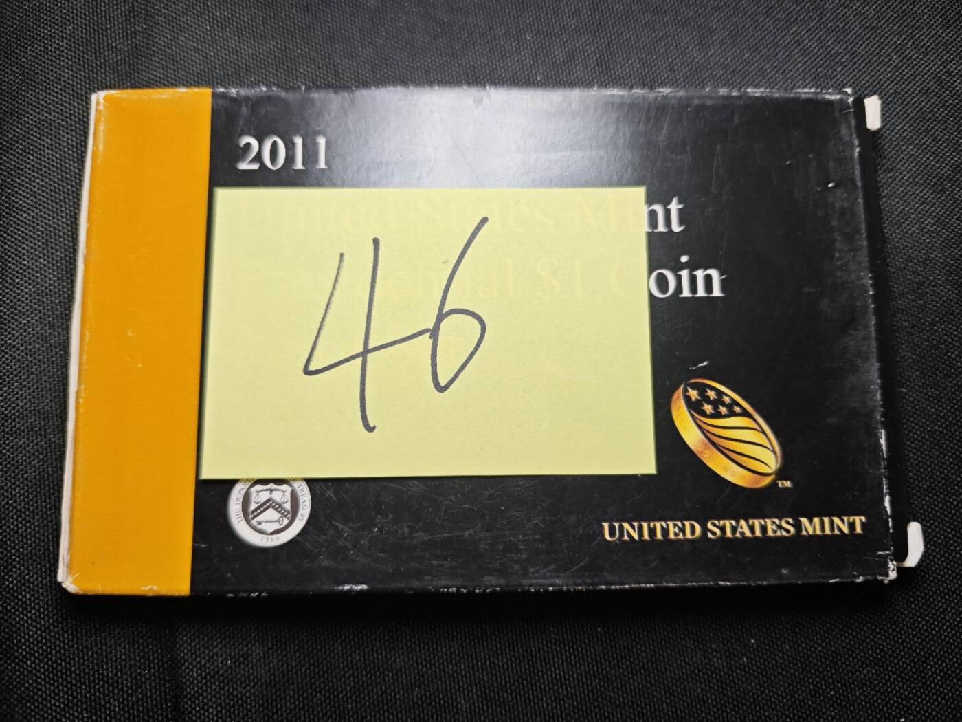 KK钱币收藏小铺   套币专场 2月预留时间 周末发货  2011美国1元总统精制纪念套币