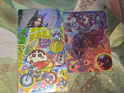 年后第二场，持续收拍中，有兴趣的老板可以私信，拜托拜托 - 奇点 蜡笔小新（粗闪）妹卡（炫彩）卡曼德 巾帼录 刘慧娘（金属闪）