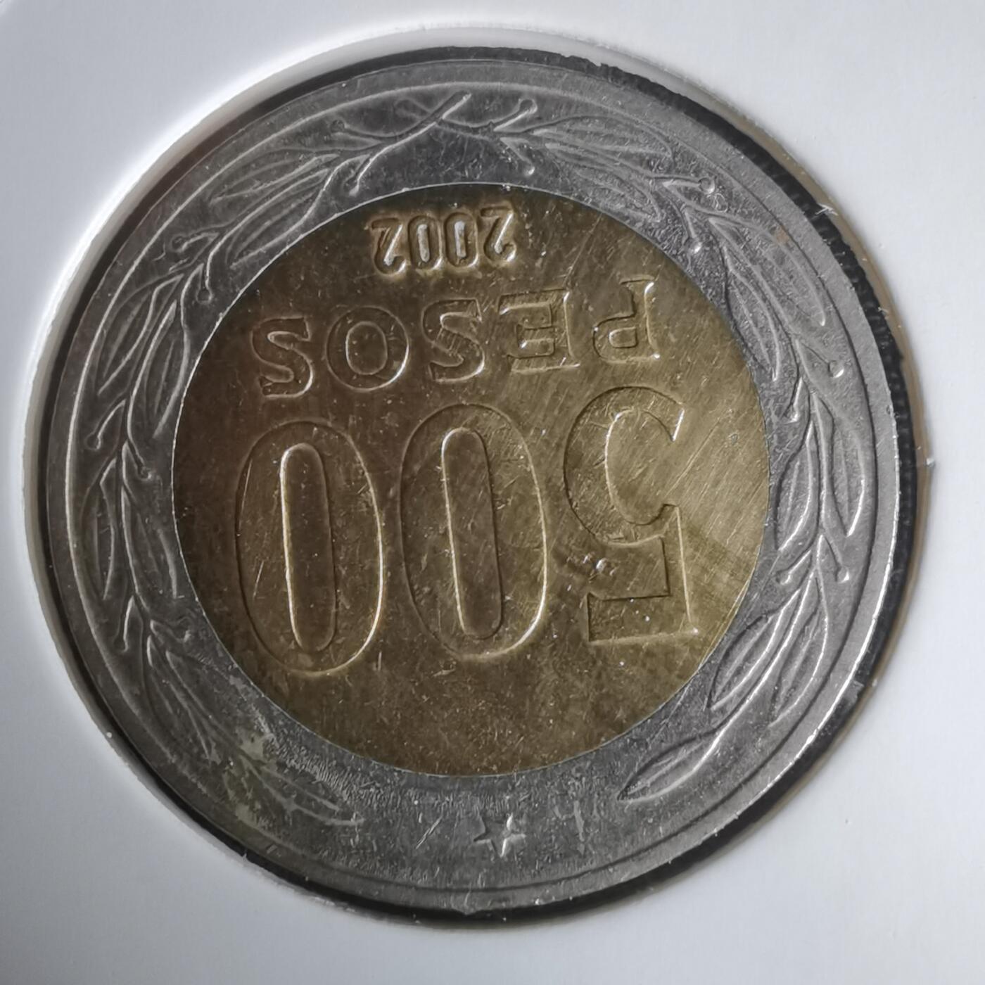 沼泽如烟--第1024场 智利2002年500比索