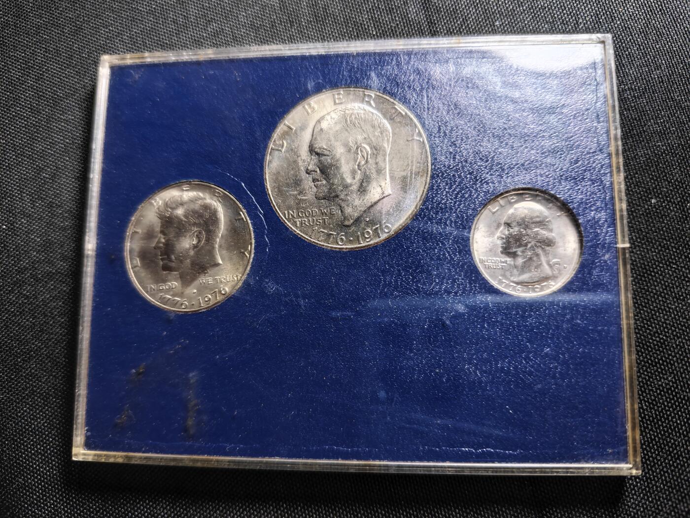 KK钱币收藏小铺   套币专场 2月预留时间 周末发货  美国建国200周年纪念套币