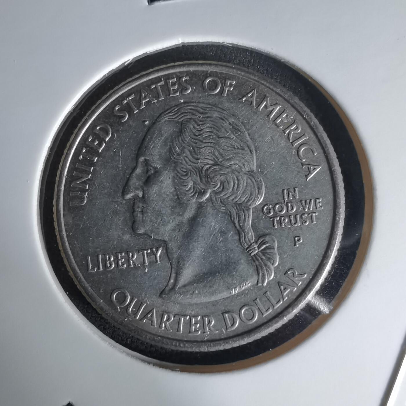 沼泽如烟--第1023场 美国2005年25分纪念币