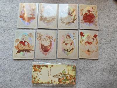 【随心含颖卡拍56期】卡游/集卡社/卡卡沃 抽卡机专场拍卖【无佣金】 - 万漫社 莎士比亚 花丛情书卡8张➕小王子便签一包 