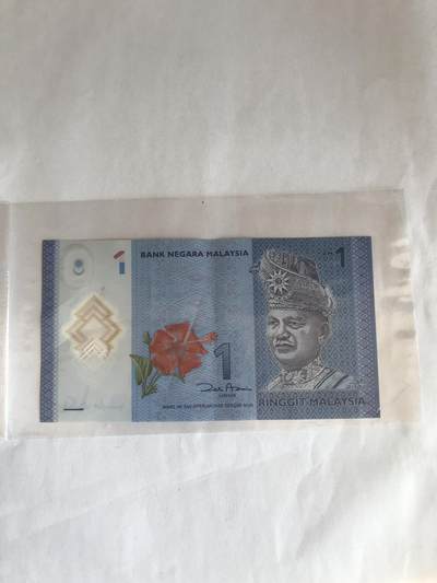 马来西亚一元塑料钞 - 马来西亚一元塑料钞