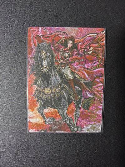 NO.27 好又多金牌大场，每周一站式配齐，方便凑单！（周6晚9点截拍，卖家送拍0抽成！） - 【41/108编亲签】卡德曼 巾帼水浒 张建东亲签 扈三娘 粗闪