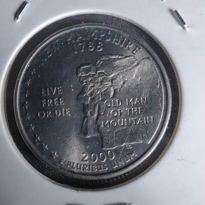 沼泽如烟--第1023场 - 美国2000年25分纪念币