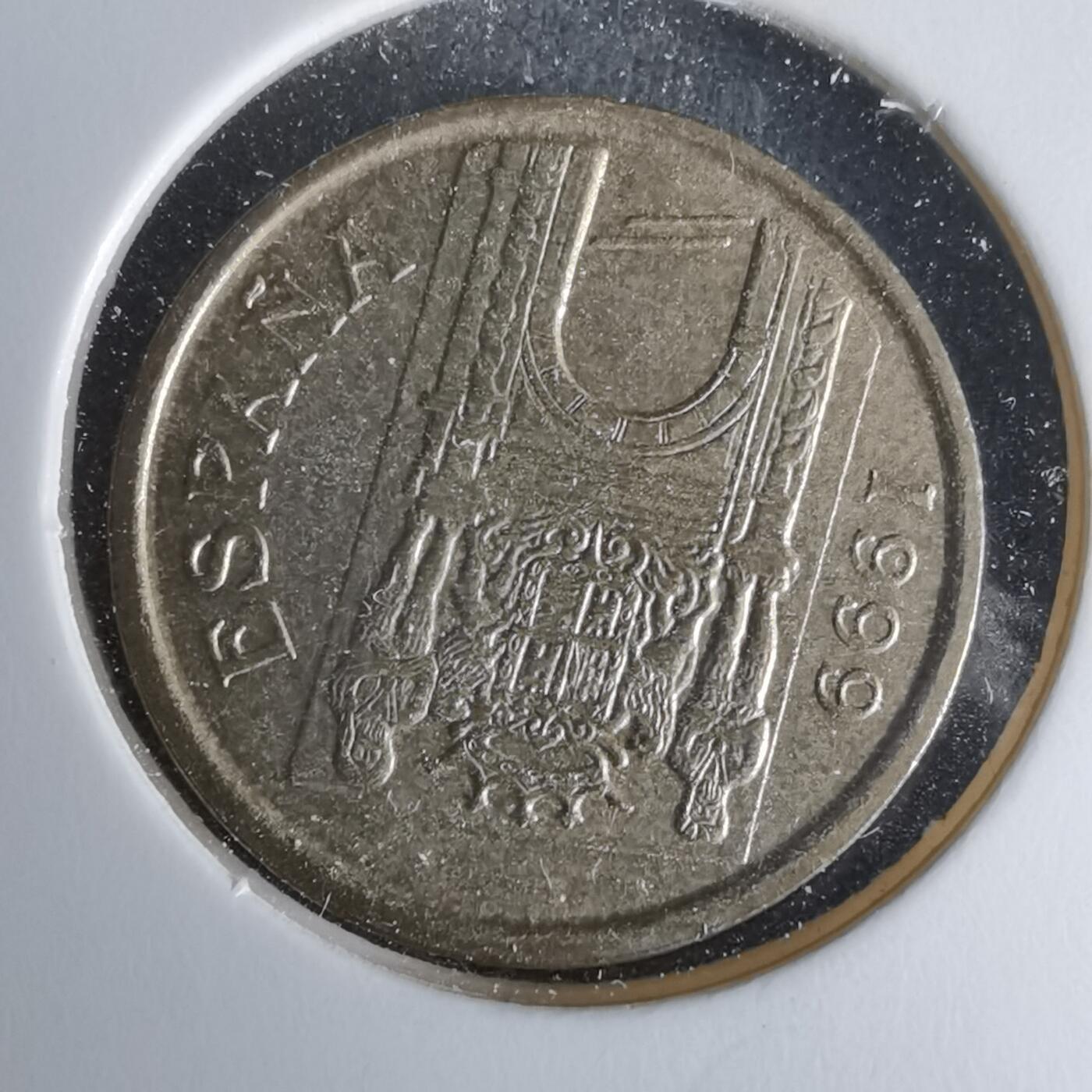 沼泽如烟--第1025场 西班牙1999年5比塞塔