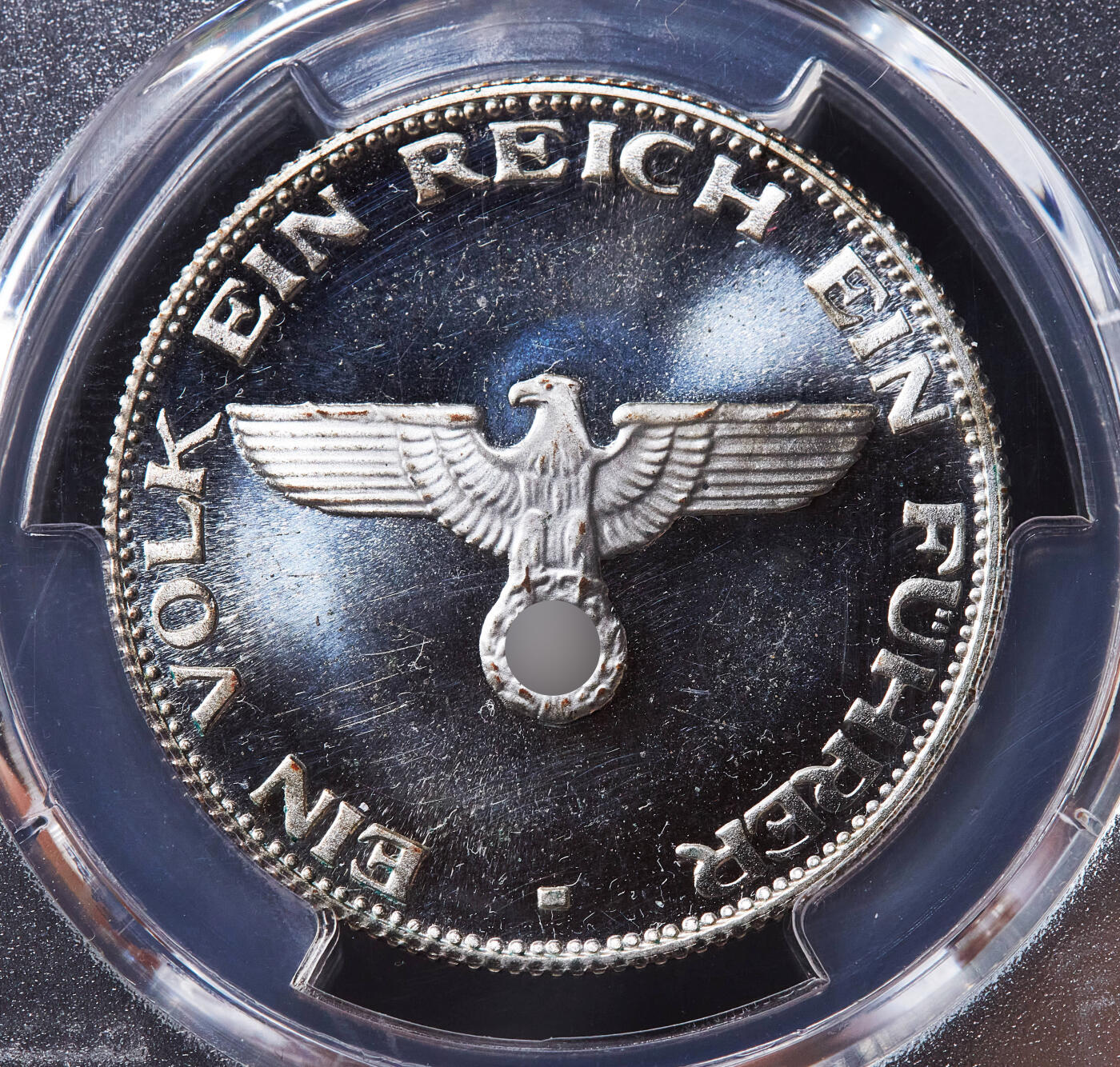 【俄甄集藏】2026年(049)03-18星期三 晚 19:30 全场包邮 德国1989年纪念1945年总理镀银铜章，PCGS MS65，经典品种，类精制底板，原图联系客服或官网查询