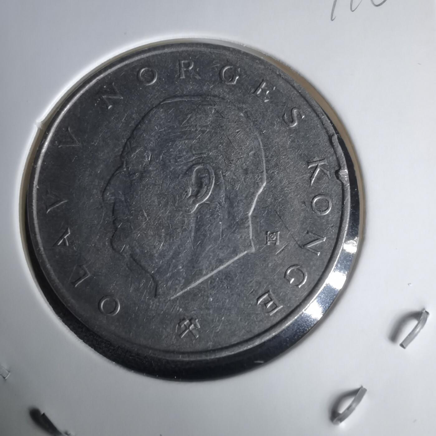 沼泽如烟--第1024场 挪威1987年5克朗