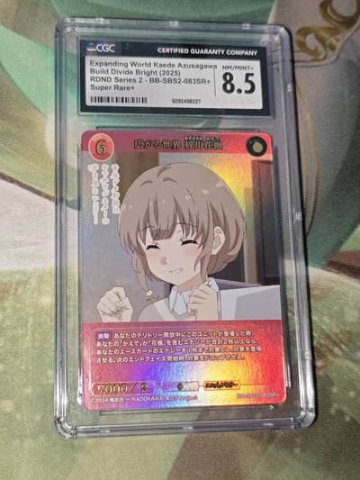 年后第二场，持续收拍中，有兴趣的老板可以私信，拜托拜托 - 创之界限 扩展的世界 梓川花枫（面闪 CGC8.5）