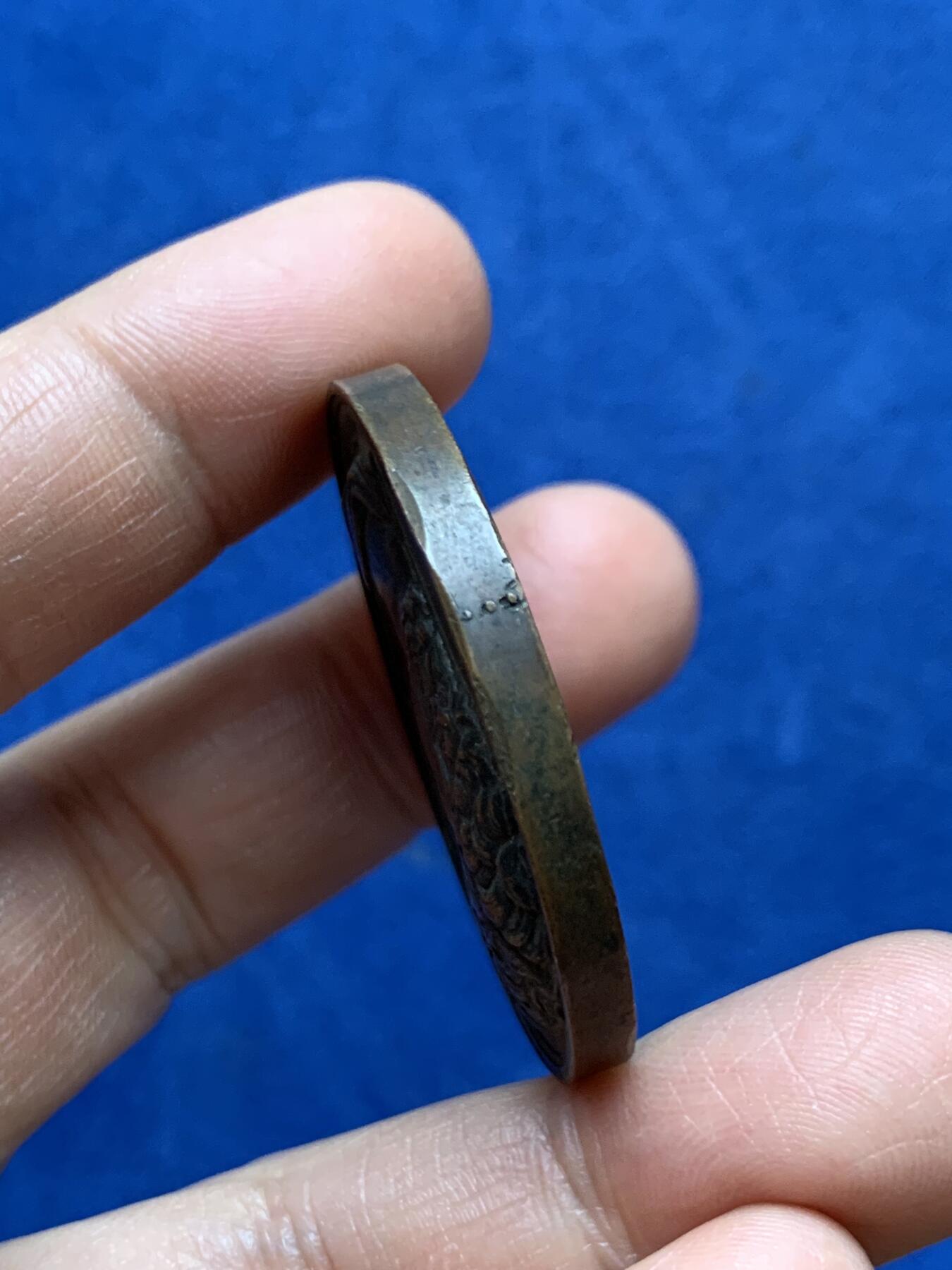 《竞宝斋》第470场 周日，周一，周二 3场连拍 （全场包邮）欢迎送拍 1826年法国著名悲剧演员弗朗索瓦-约瑟夫·塔尔马纪念铜章 39.2克 41.8mm