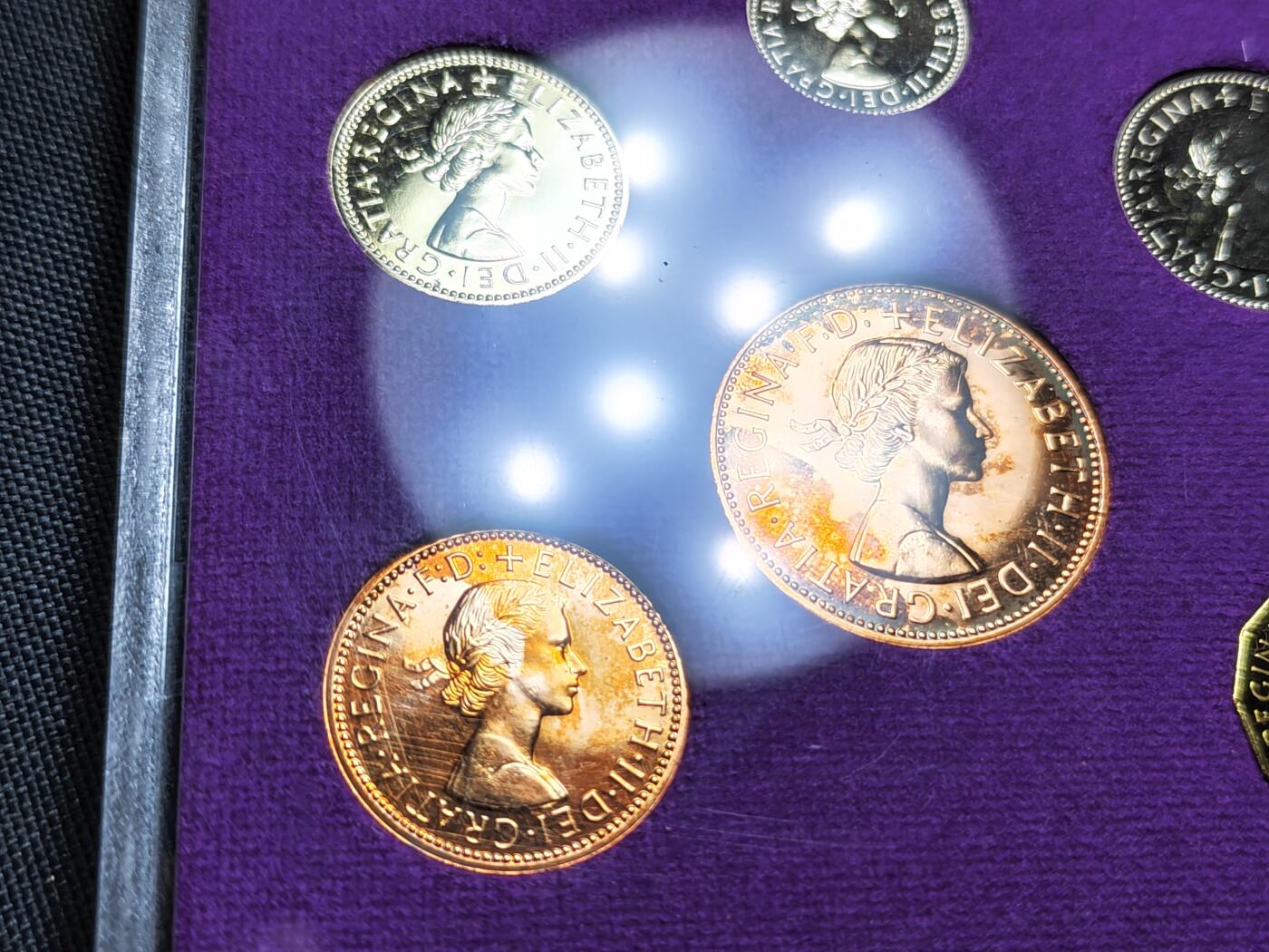 KK钱币收藏小铺   套币专场 2月预留时间 周末发货  1970英国大小面值清年一套 精制套币