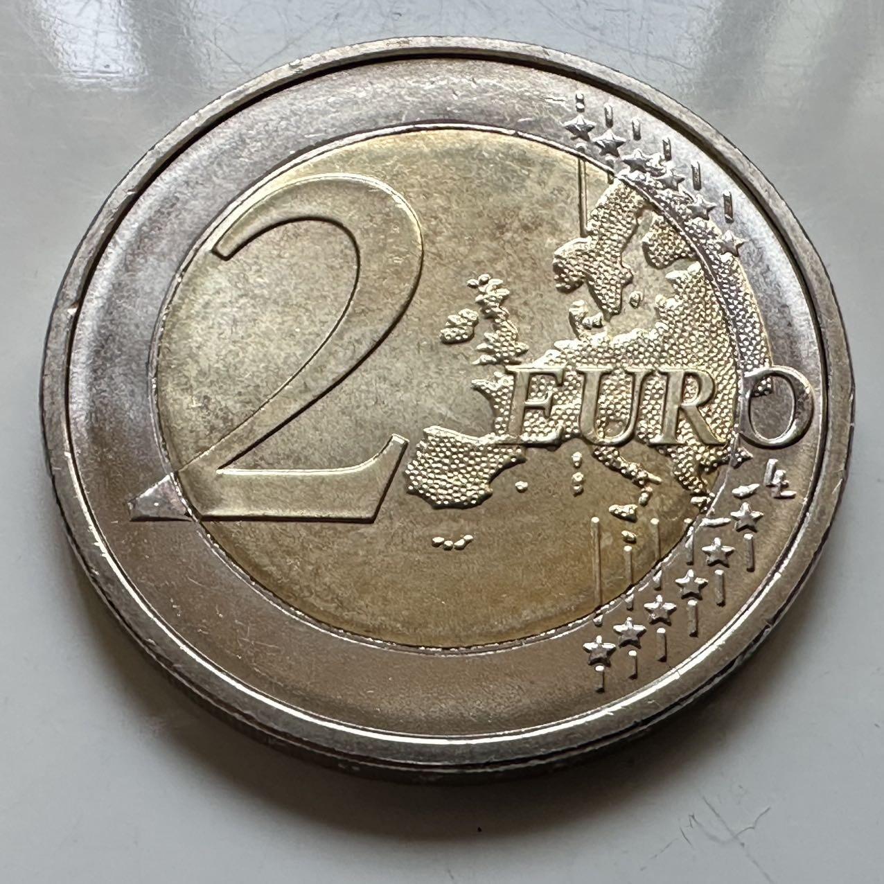 🌹外币初藏🌹🐯2026年第29场   欧元纪念币 接代拍 德国 2023年 汉堡州 2欧元双色纪念币