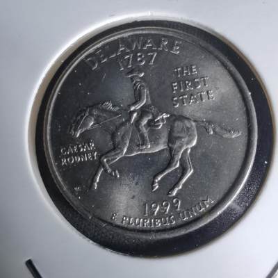 沼泽如烟--第1023场 - 美国1999年25分纪念币