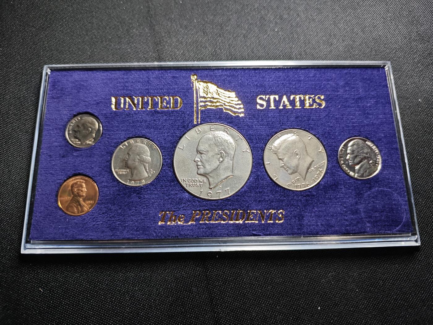 KK钱币收藏小铺   套币专场 2月预留时间 周末发货  美国大小面值一套