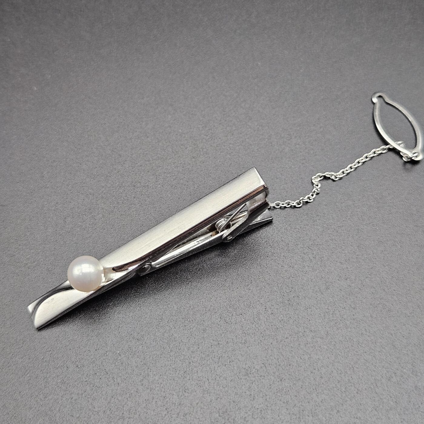 0元起拍勋章 第339期 咸鱼国勋章拍卖专场 3月18日（周三）下午6：00开始 日本中古领带夹 银制 8克