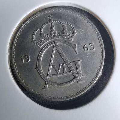 沼泽如烟--第1025场 - 瑞典1963年50欧尔