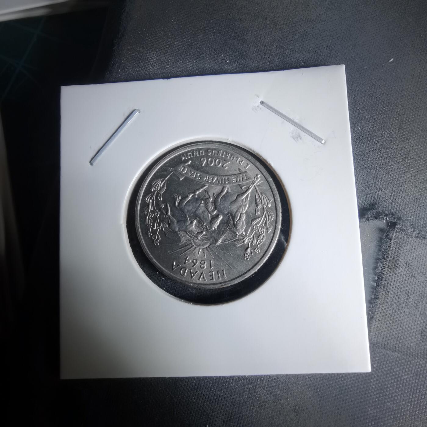 沼泽如烟--第1024场 美国2006年25分纪念币