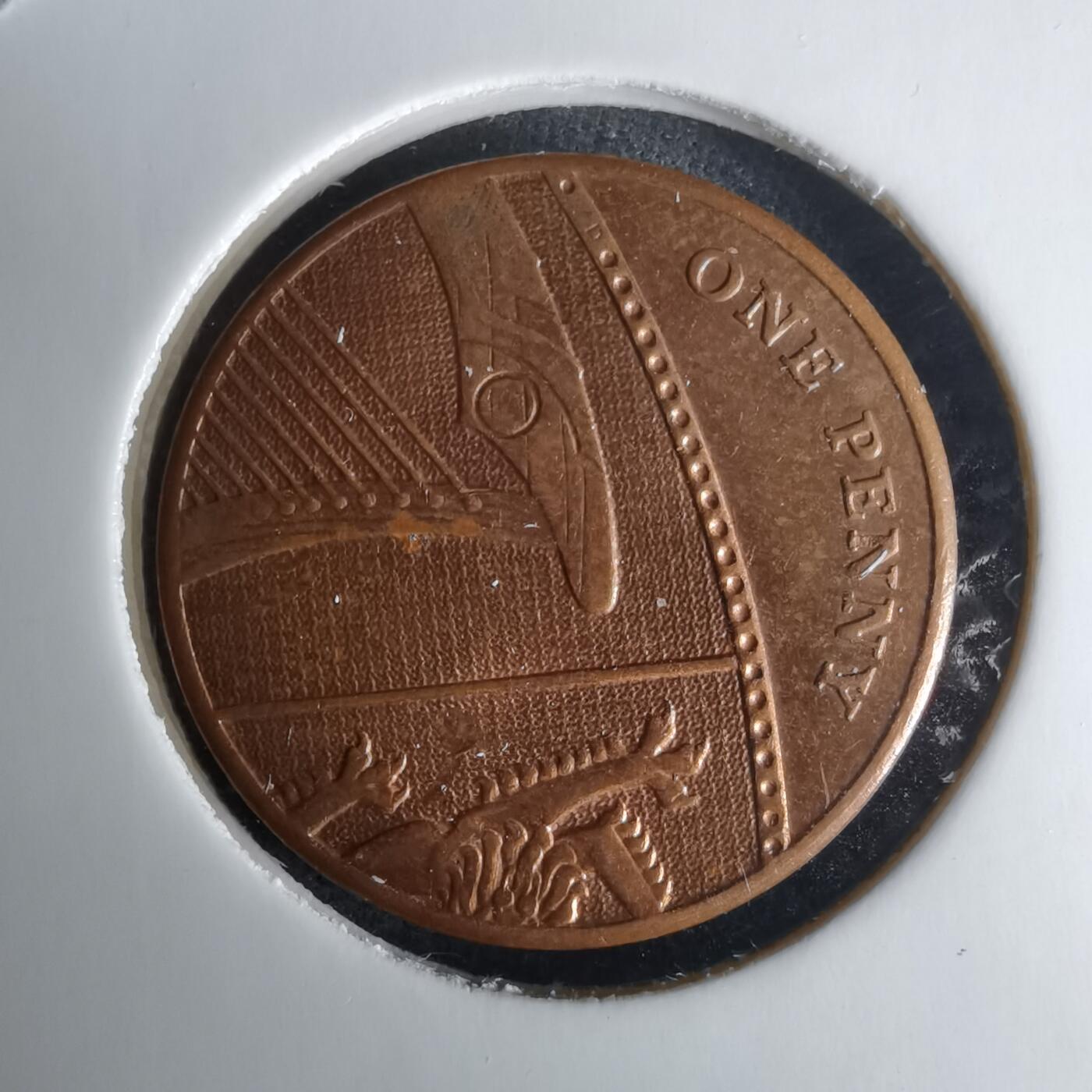 沼泽如烟--第1025场 英国2010年1便士