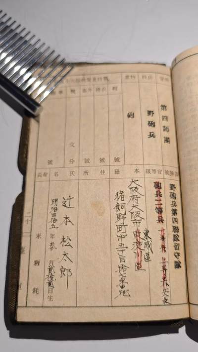 东亚勋章徽章主题拍卖 ⑨ - 日本手碟 2 第四师团炮兵 南京警备 錦師参復