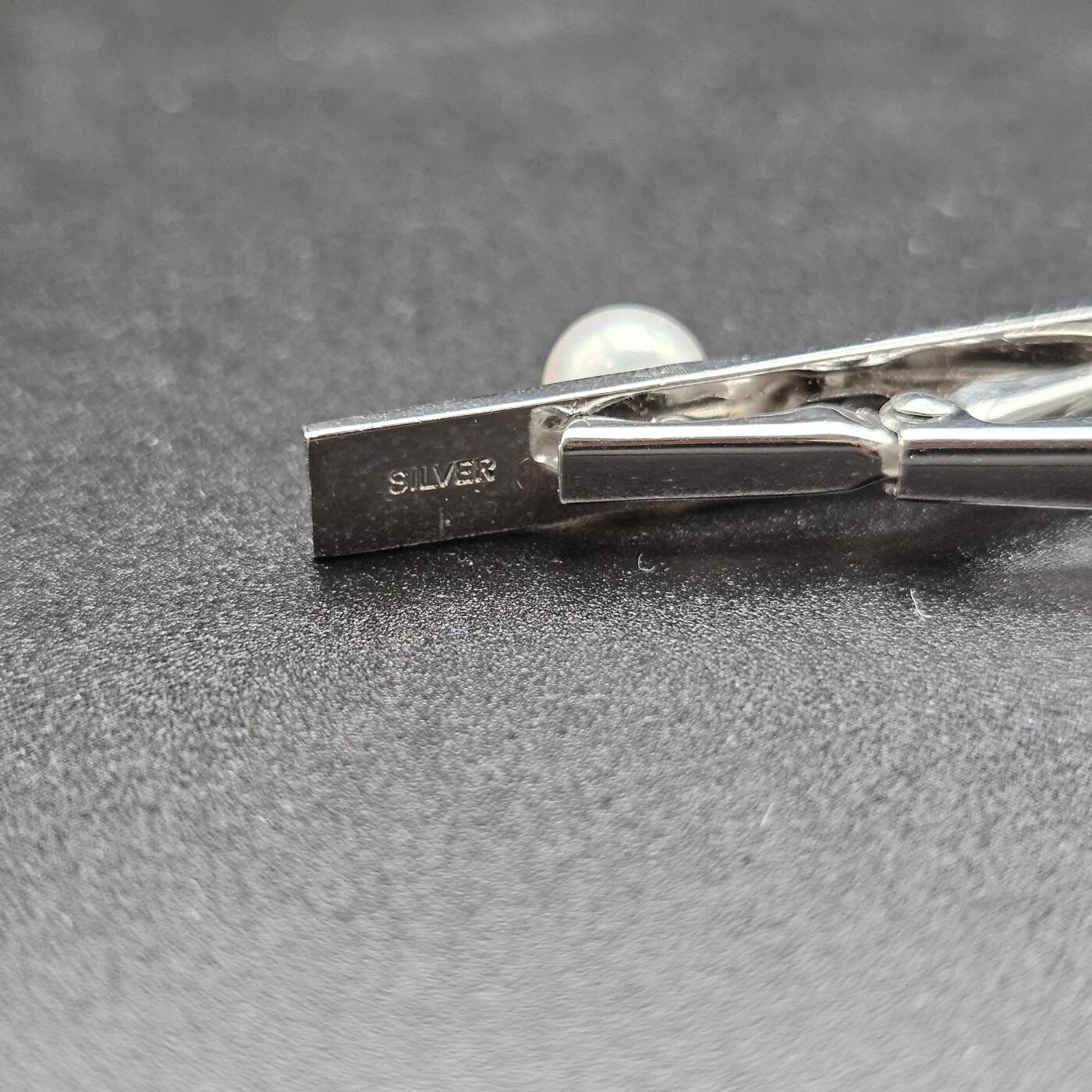 0元起拍勋章 第339期 咸鱼国勋章拍卖专场 3月18日（周三）下午6：00开始 日本中古领带夹 银制 8克