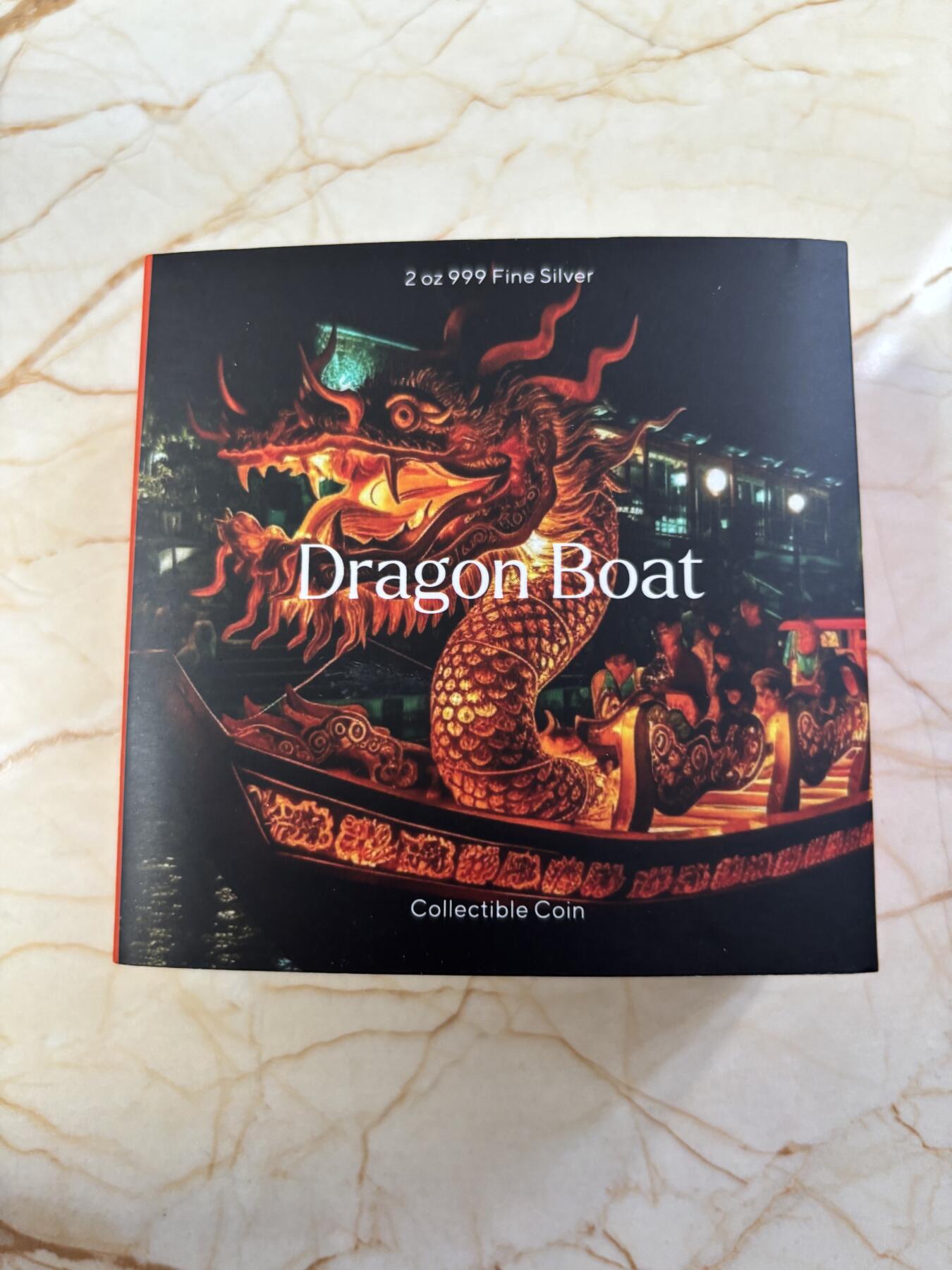 第194期拍卖 乍得2024年一帆风顺2盎司异形镀金纪念银币，9999银，发行399枚