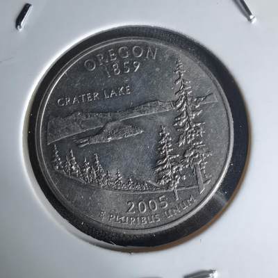 沼泽如烟--第1023场 - 美国2005年25分纪念币