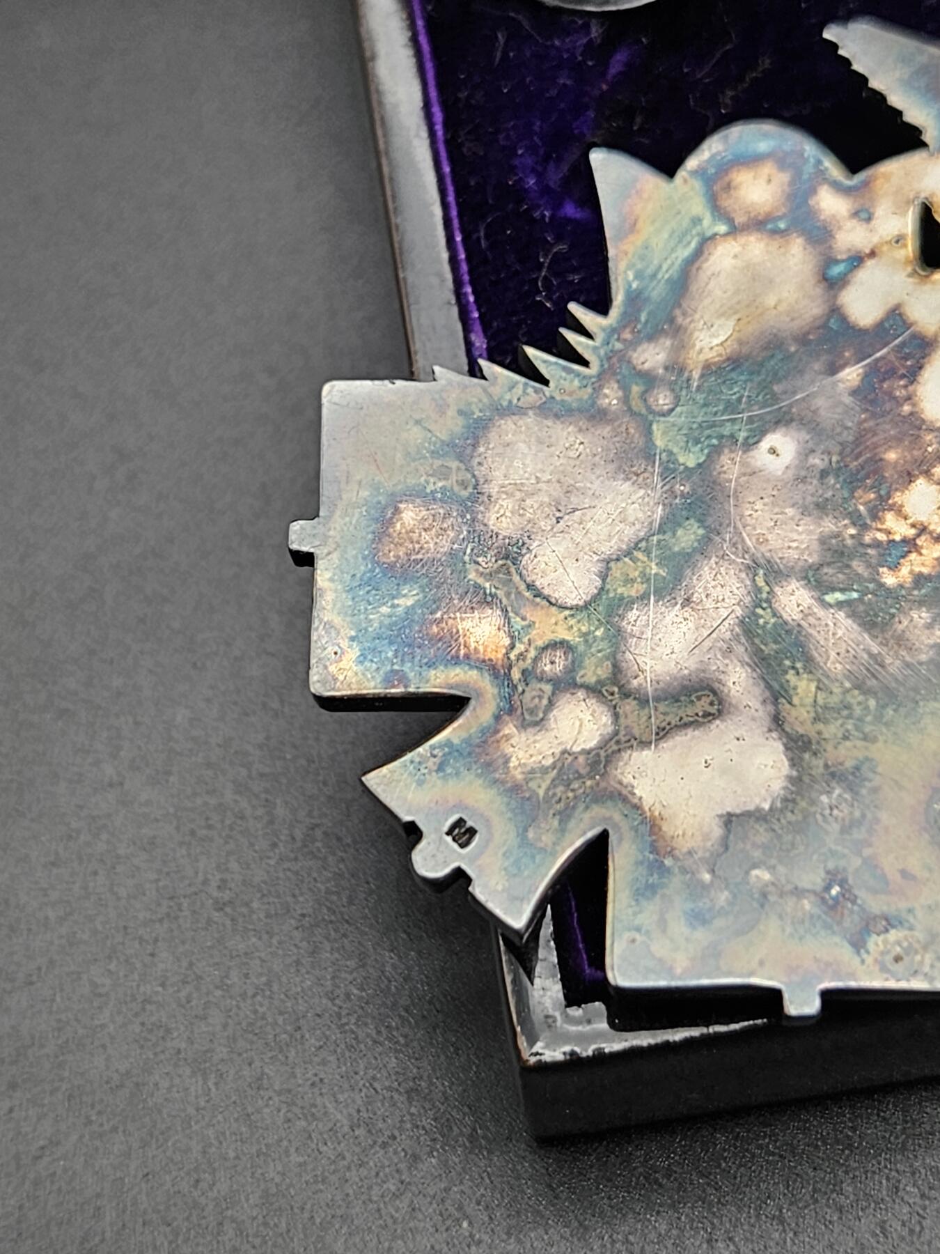 0元起拍勋章 第339期 咸鱼国勋章拍卖专场 3月18日（周三）下午6：00开始 原品日本战时 七级金鵄章 银制带盒略