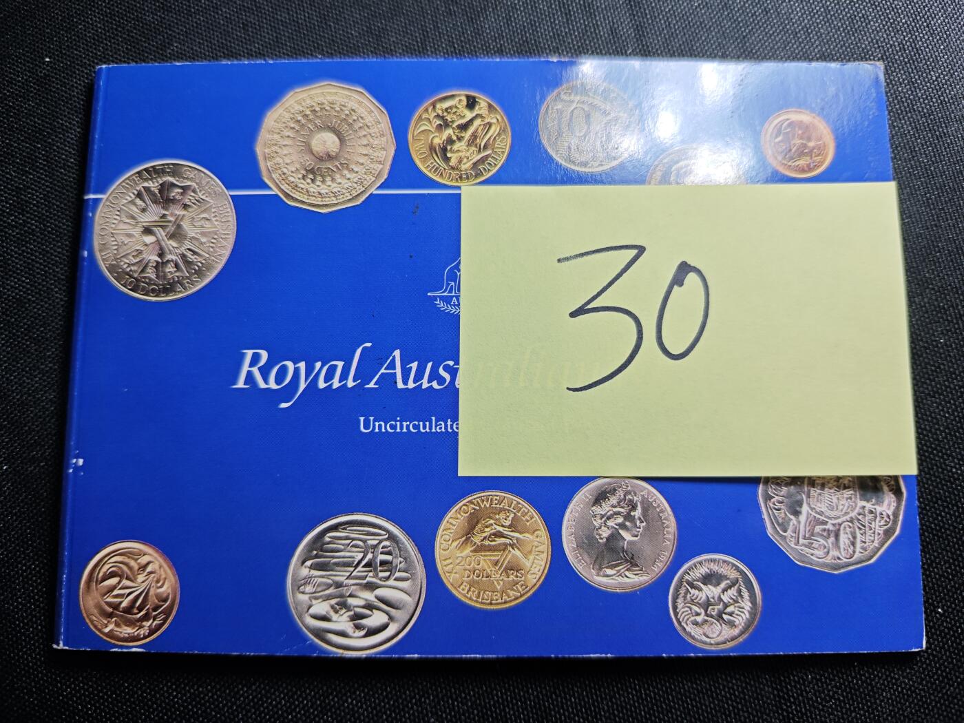 KK钱币收藏小铺   套币专场 2月预留时间 周末发货  1984澳大利亚清年套币